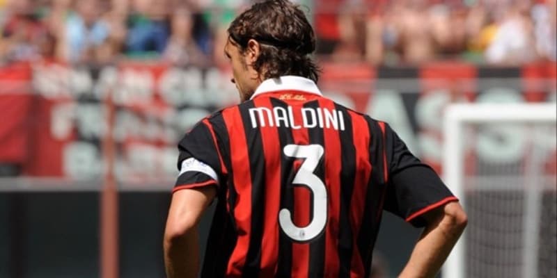 Số áo Maldini: Huyền thoại số 3 bất tử của AC Milan và tuyển Ý