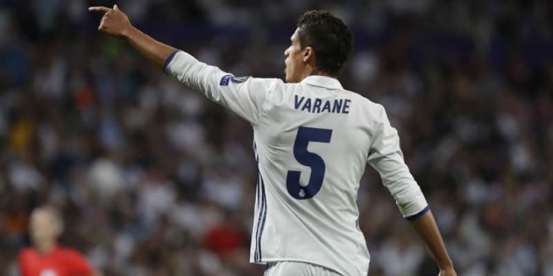 Số áo Varane: Trung vệ số 4 của Real Madrid, MU và tuyển Pháp