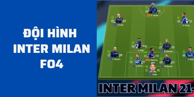 Đội hình team color Inter Milan FO4 mạnh nhất 2025